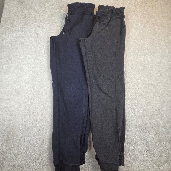 Lululemon Pants - Lululemon Bliss Break Jogger Lot (2) Gray Blue Women's Size 8 Terry Fleece